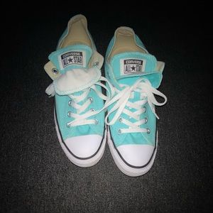 *Host pick* Teal converse shoes